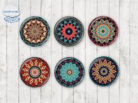 Motiv-Cabochons 1656 14mm (12 Stk)